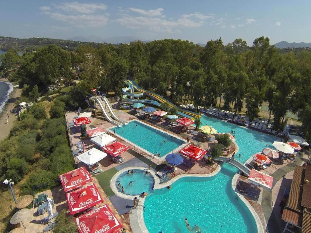 Camping Golden Sunset Alissos Bagian luar foto